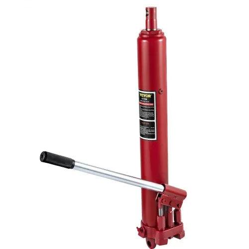 Gato hidráulico de pistón largo 8 ton para grúa de taller (izaje de motor)